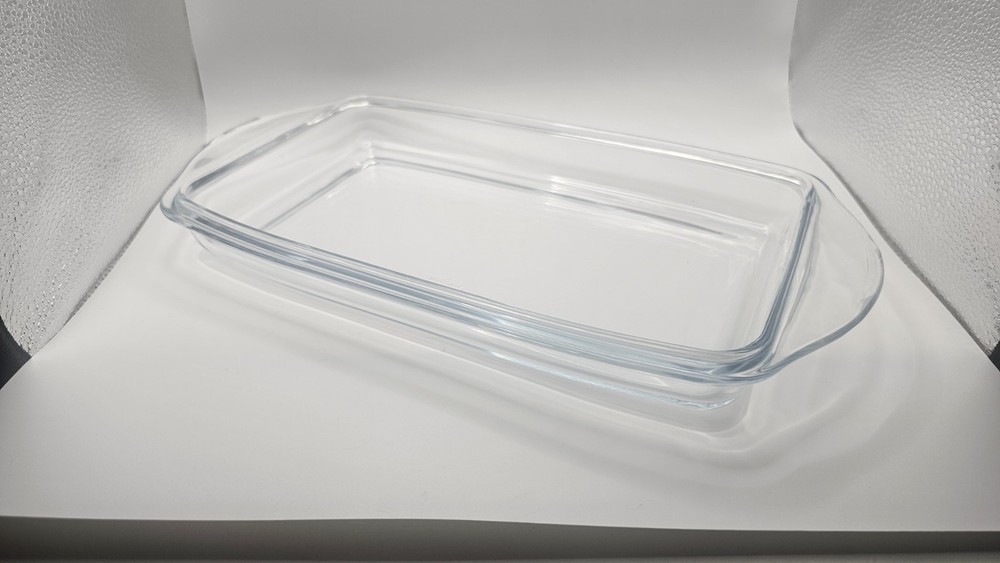 Used Vintage Pasabahce Borcam Rectangular Casserole Dish