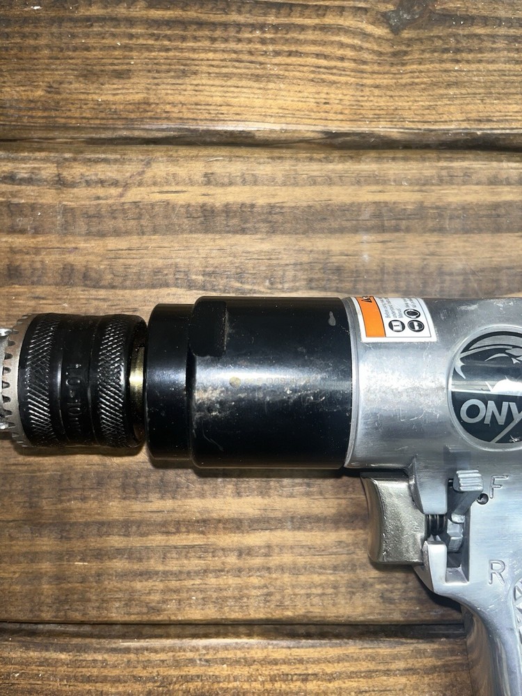 Astro Pneumatic 3/8" Reversible Air Drill Driver Onyx Model EXCELLENT