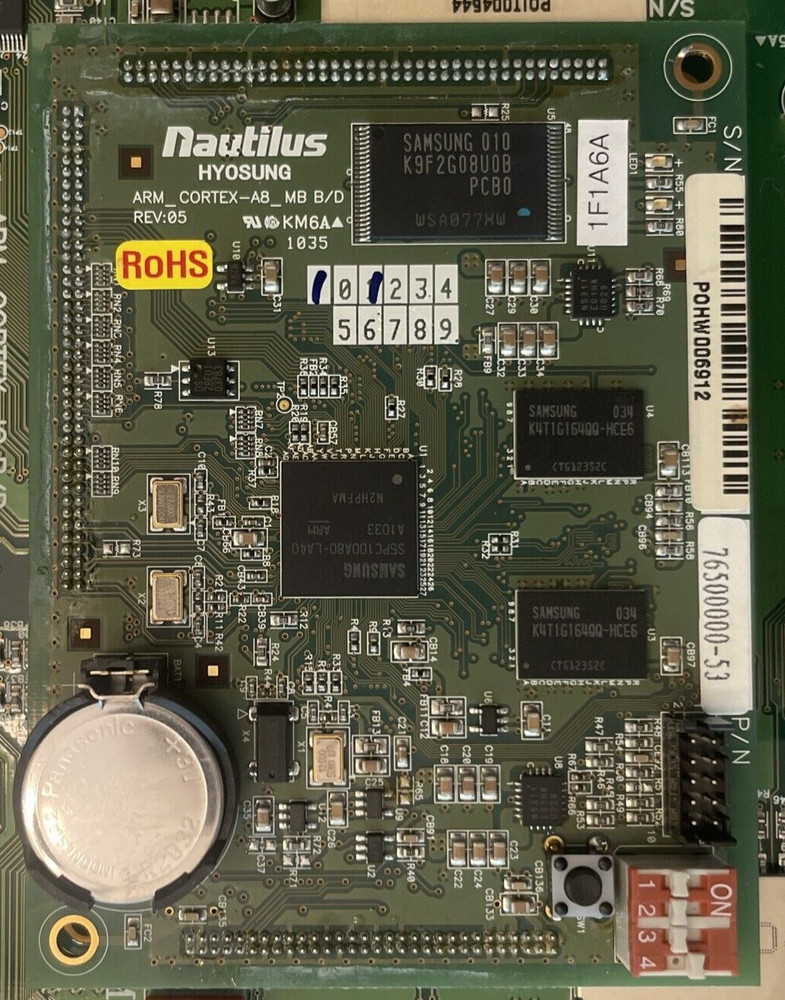 Hyosung 76500000-52 I/0 Board