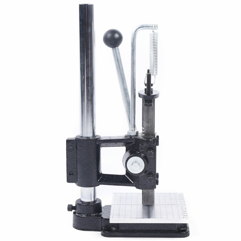 Manual Stamping Machine Puncher Tabletop Plate Punching Machine Adjustable
