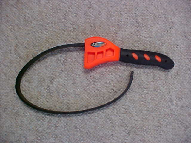 PITTSBURG RUBBER STRAP WRENCH-MODEL 40198-USED