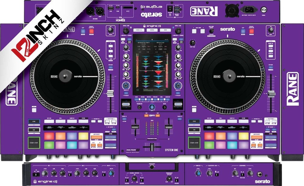 Rane System One Skin - Purple