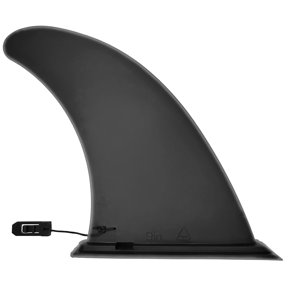 Paddle Board Fin 9" Paddleboard Fin Repalcement Universal, No-Tool Installati...