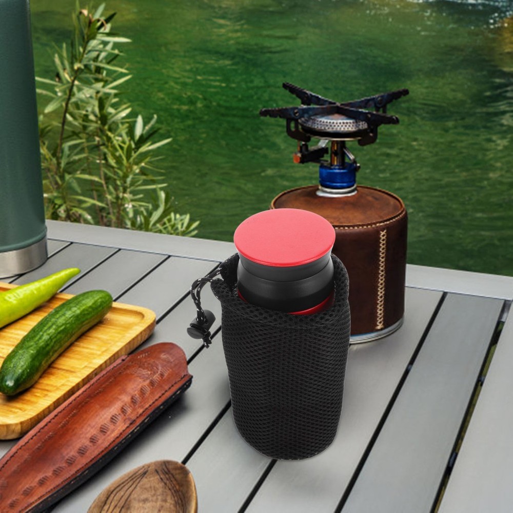 Camping Cookware Mess Kit Bag Tableware Storage Bag Drawstring Heavy Duty