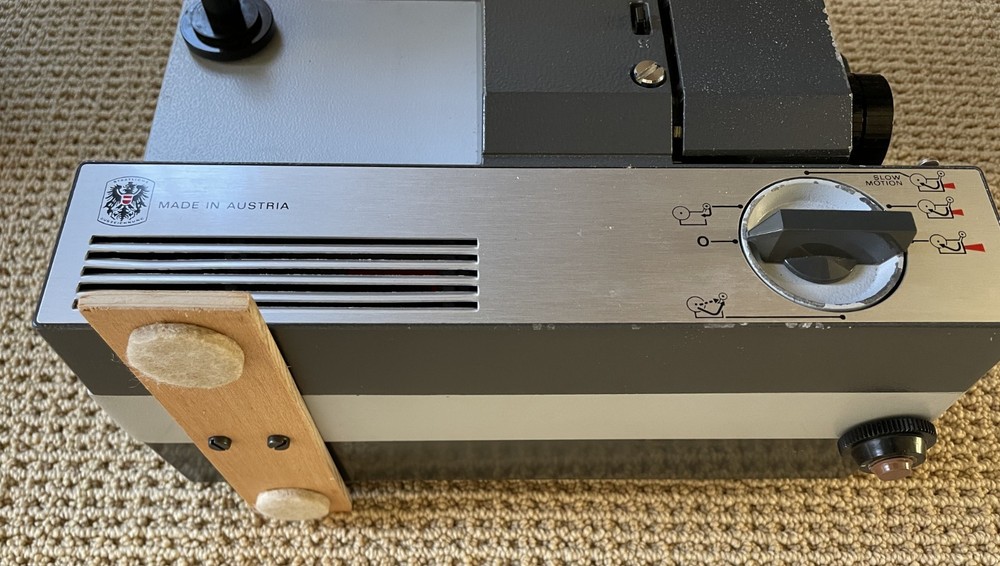 EUMIG Mark 500E Projector - 8mm Std Super – w Paperwork - Austria POWERS LIGHTS