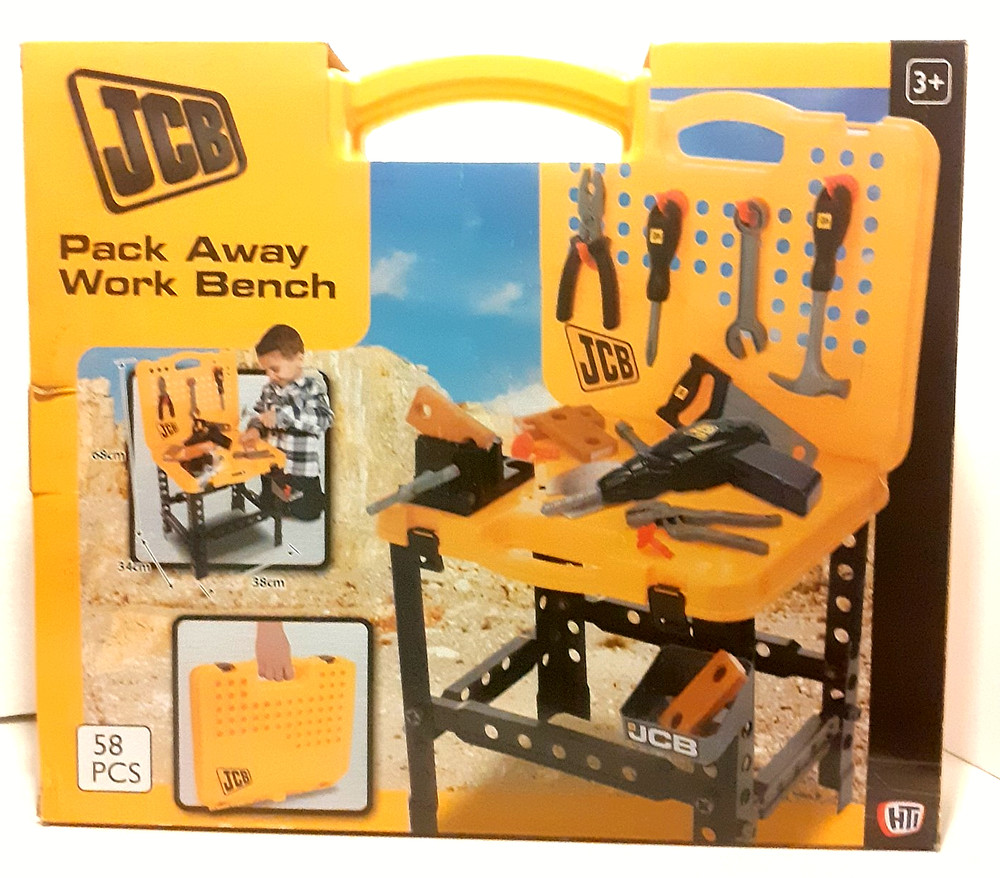 JCB Pack Away Work Bench 58 Pieces NIB