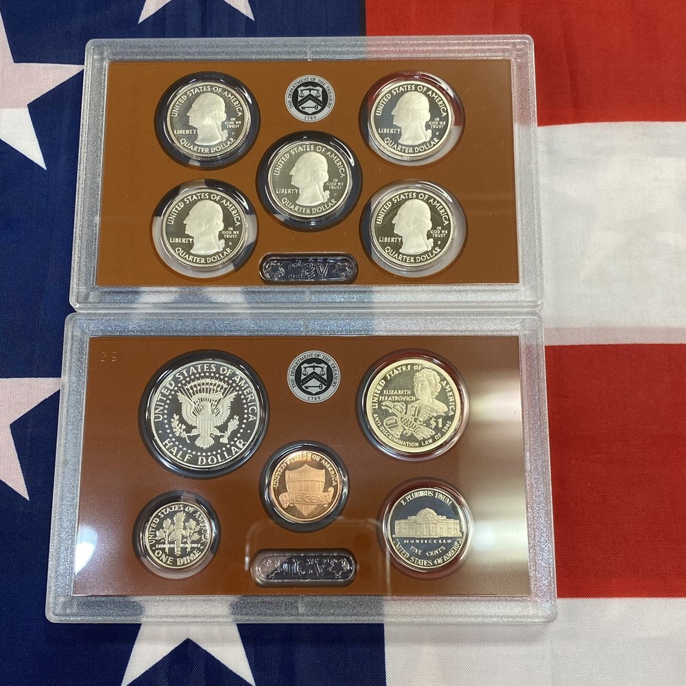 2020 Clad Proof Set. 10-coin set.