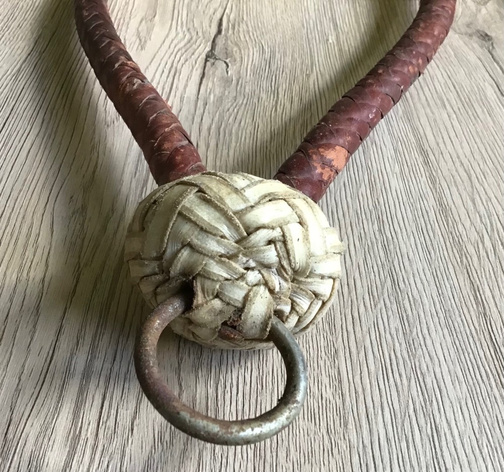 Vintage Rawhide Bosal / Hackamore