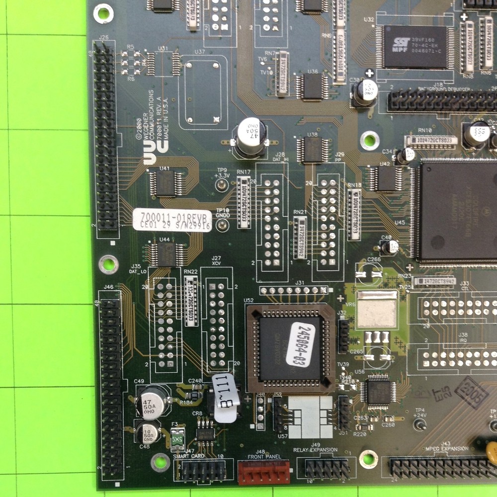 Wegener Unity 5000 Cable Main Board 700011 700011-01 Wegener Communications