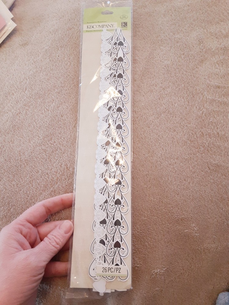 K & Company elegance adhesive borders package 26 pieces