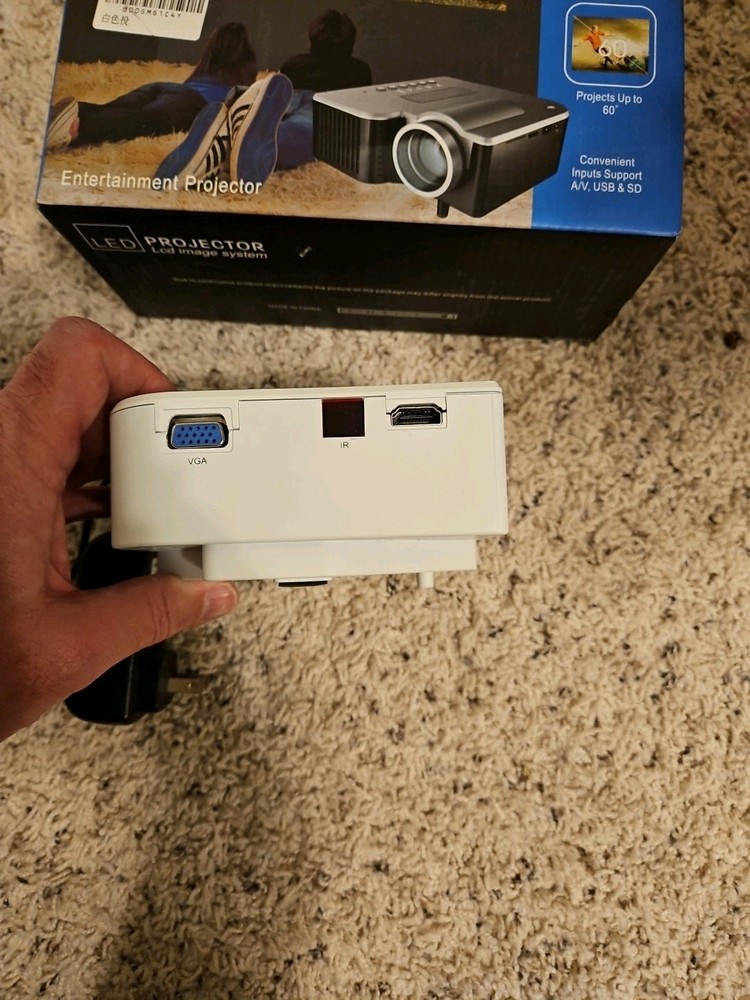 LED Projector LCD Image System Model: A-Z308-00A