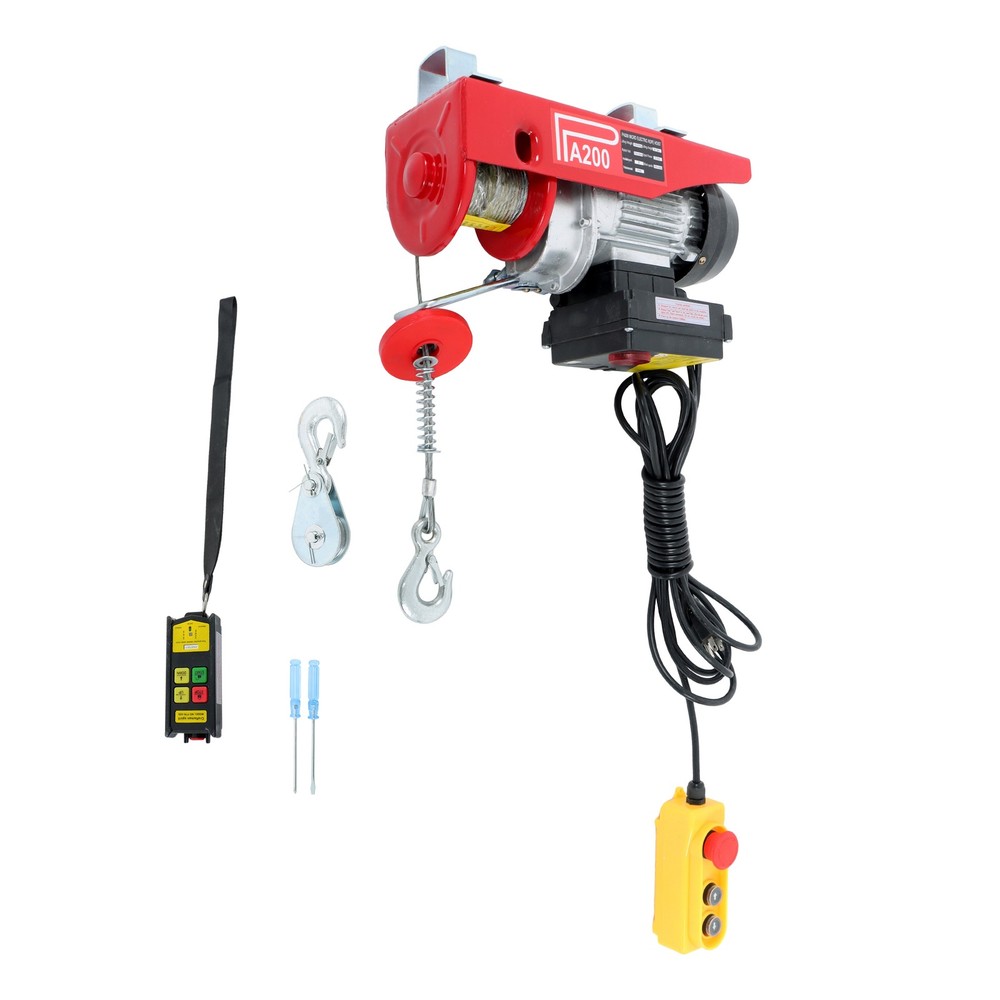 440 lbs 110V Electric Winch with 328 ft Wireless & 14 ft Wired Remote Control