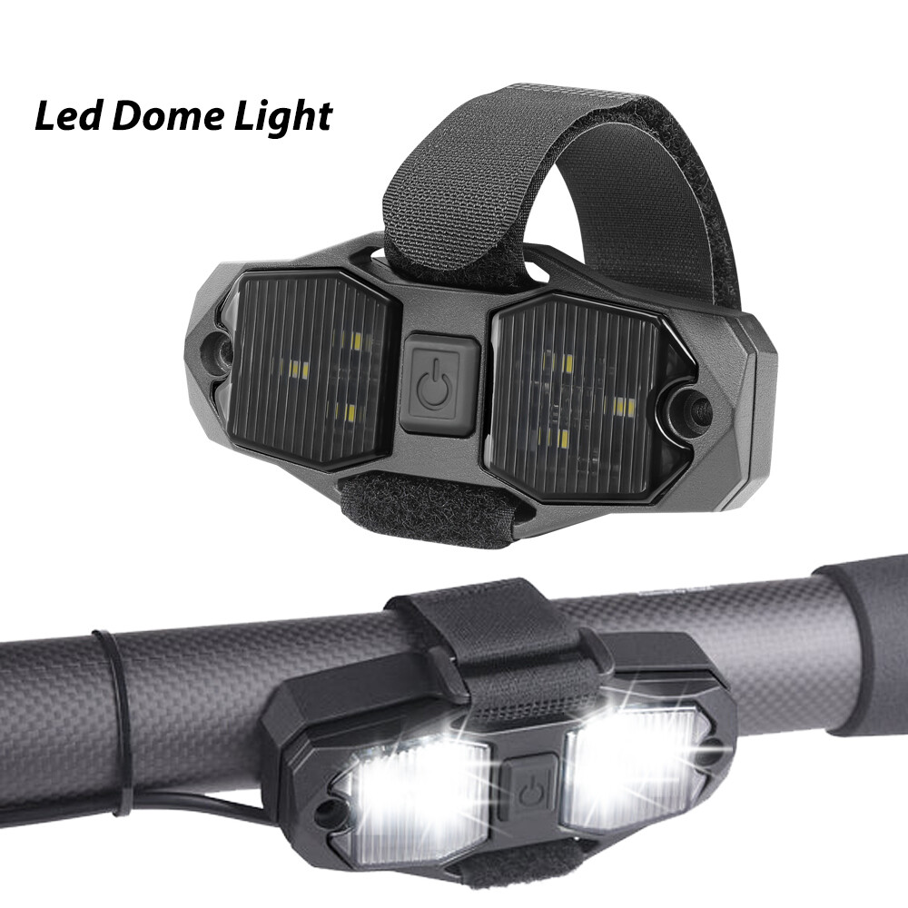 UTV LED Interior Dome Light Roll Bar Mount Cage Cab Pack Center w/ Switch White