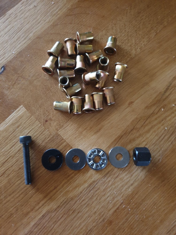 8 mm rivnut set inc setting tool 21 pieces