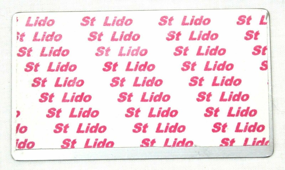 HTS Statement Plate for Freightliner Engine Shutdown Stainless Engraved #FL-1030