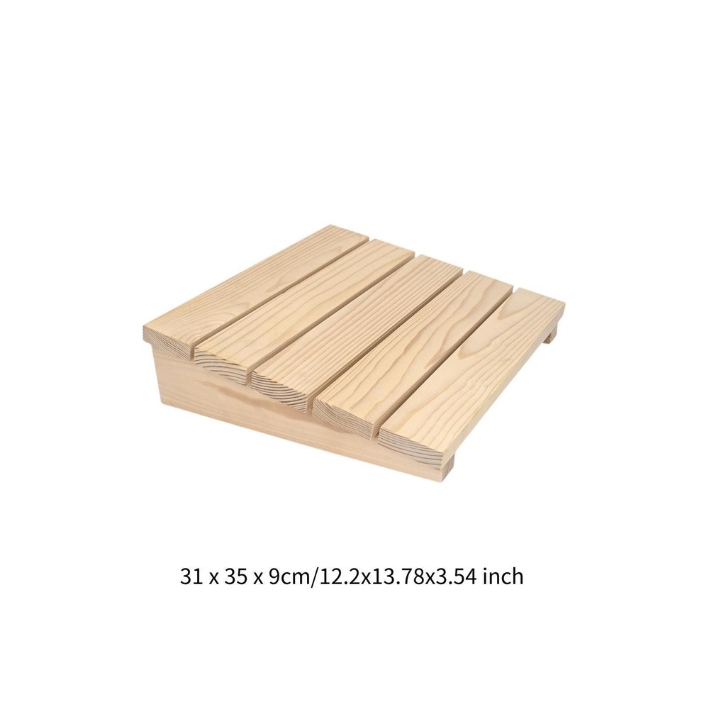 Wooden Sauna Headrest Sauna Backrest Sauna Accessory