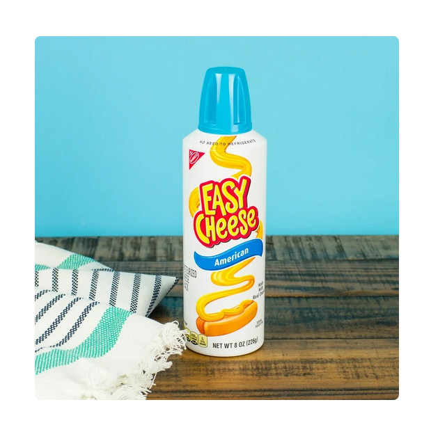 Easy Cheese American Cheese Snack, 8 oz