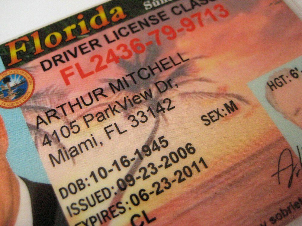 Dexter - Arthur Mitchell Trinity - Driver's License - Prop - Cosplay - B3G1F