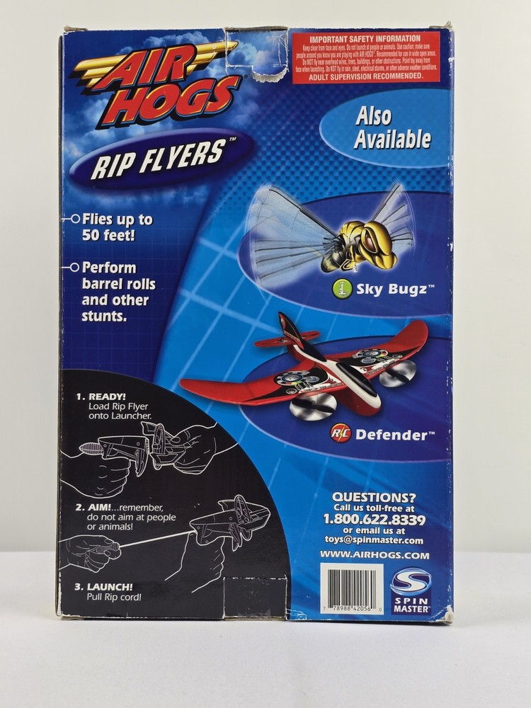 AIR HOGS RIP FLYERS (BARREL ROLLING STUNT GLIDERS!)