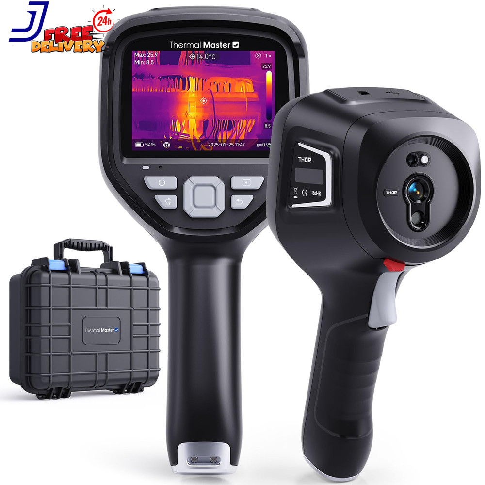 Handheld Thermal Imager 640×480 3.5" IPS Screen 512×384 X³ IR Resolution