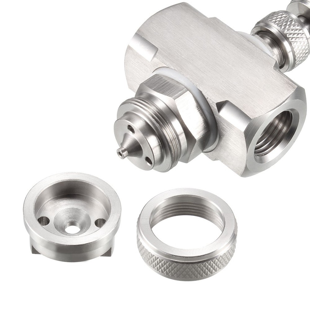 Air Atomizing Nozzle 1/4BSPT Misting Low Pressure Mix Type Spray Tip Nozzle
