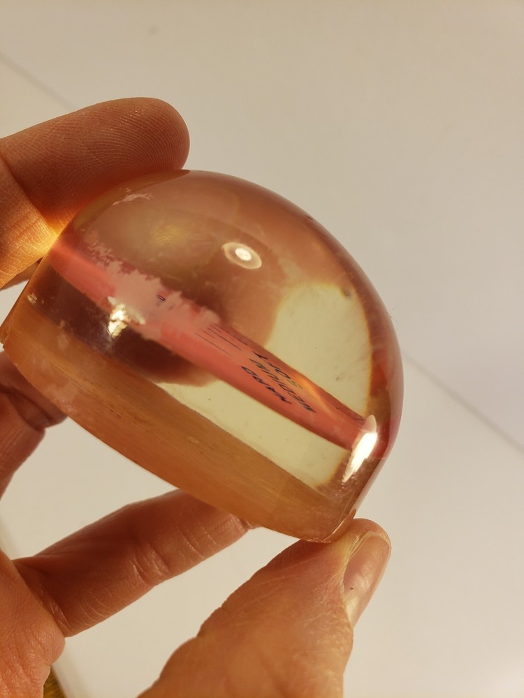 1 Vtg Egg Timer Color Changing Indicator Soft Medium and Hard Boiled Eggs Pink