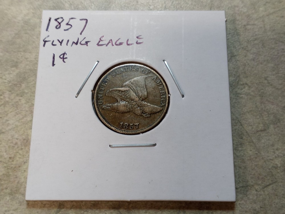 1857 Flying Eagle Cent - High Grade - Bold Devices