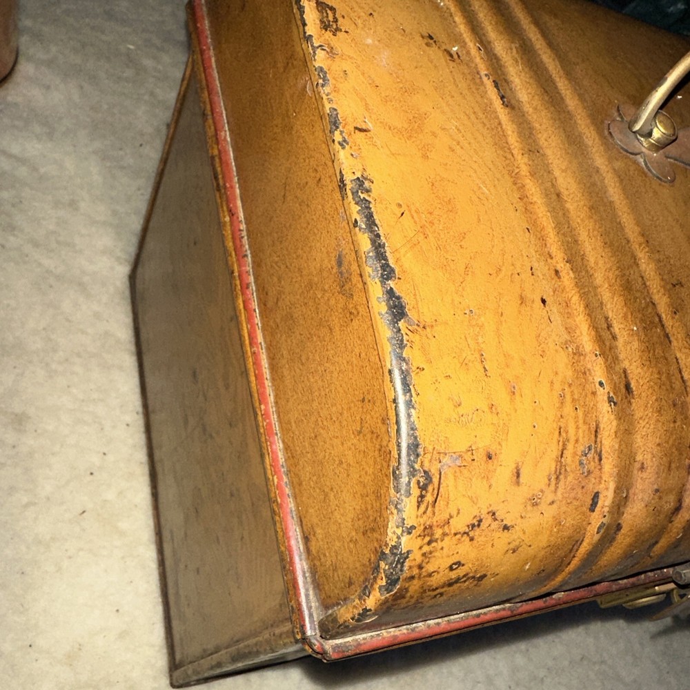 Vintage Metal Dome Trunk