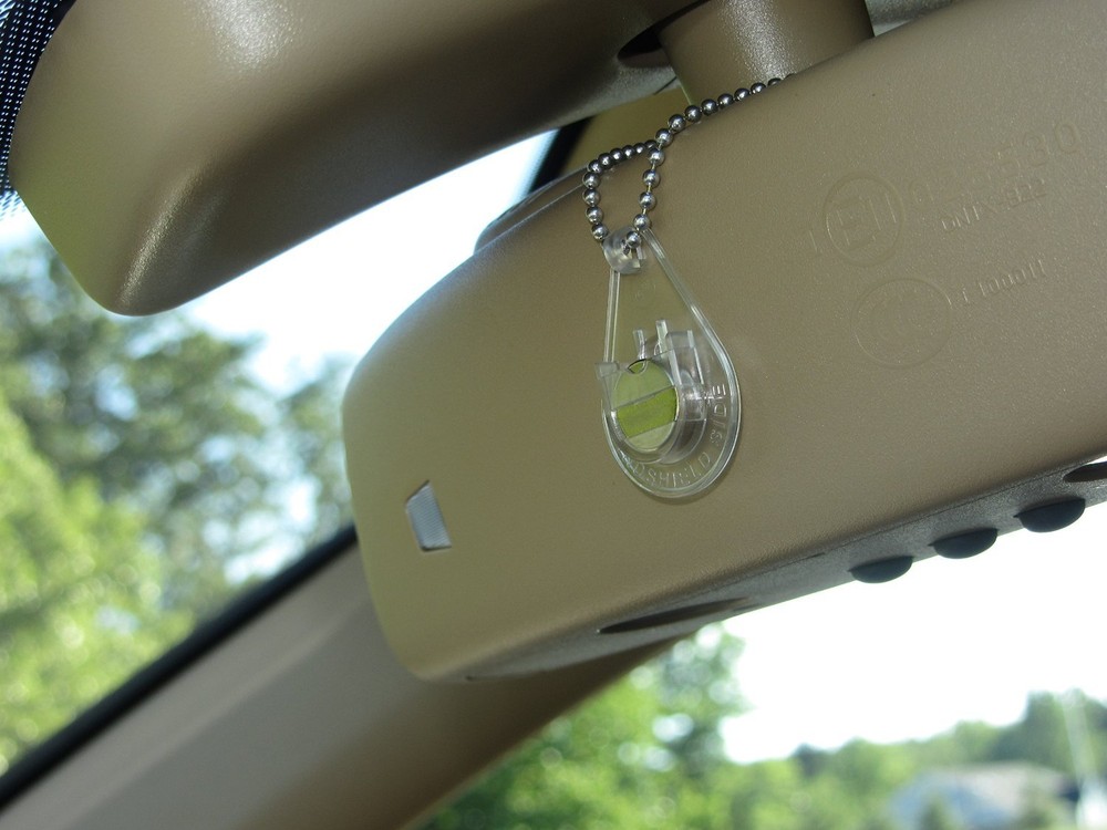 Mirortag™ Charm- Handicap Tag Holder & Protector Magnetically Attach & Detach it