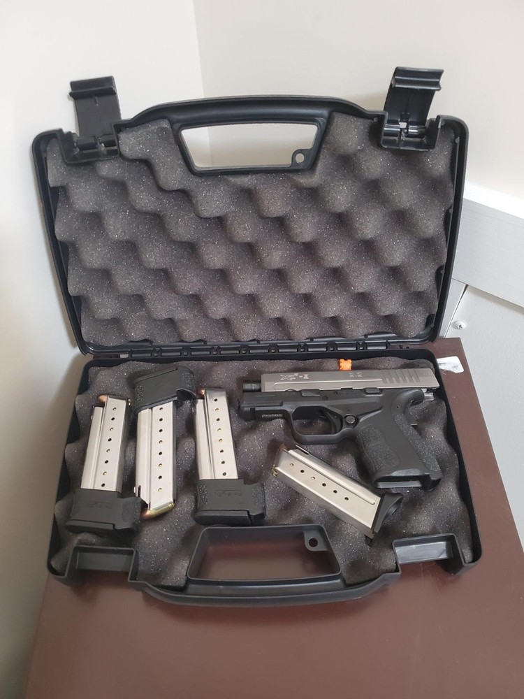 Pistol Storage Case – Hard Plastic. Padlock Tabs. Foam Protection