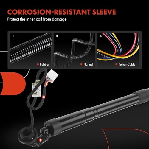Rear Tailgate Left Power Lift Support Shock Strut Compatible with Lexus