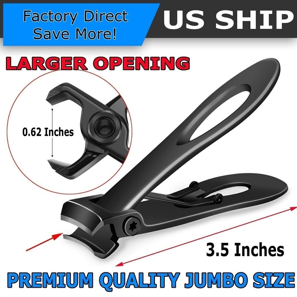 Extra Large Toe Nail Clippers For Thick Nails Heavy Duty Professional