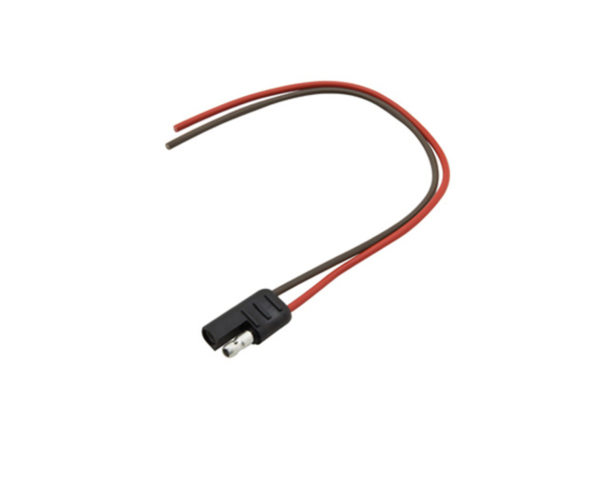 2-Way Female Flat Connector 8"