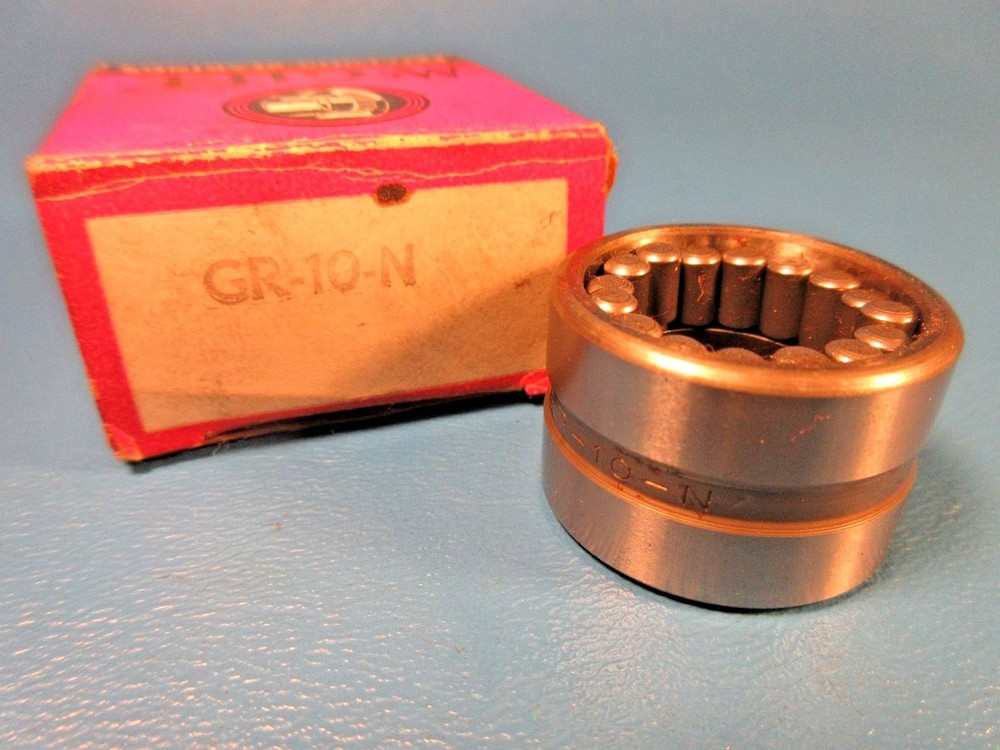 McGill GR-10N Center-Guided Needle Roller Bearing, Precision Ground; Open