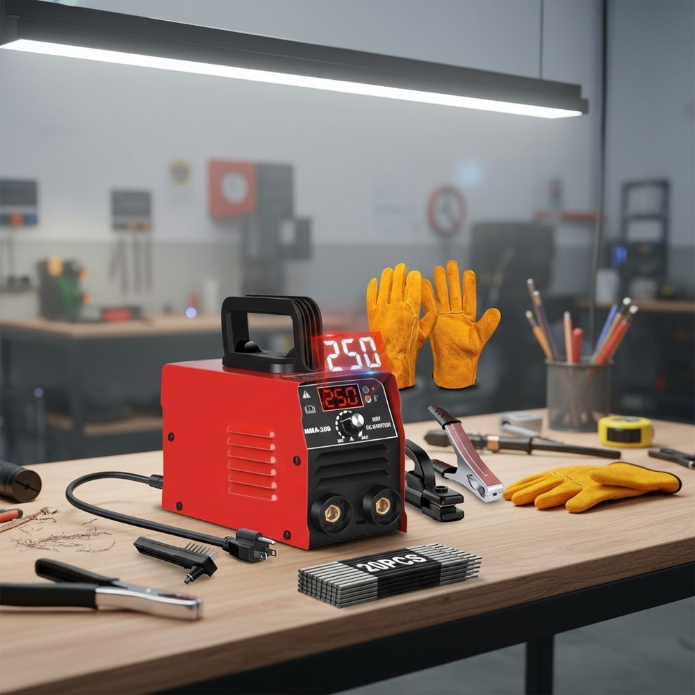 Beginner-Friendly Mini Welding Machine: 250Amp, Compact & Easy-to-Use