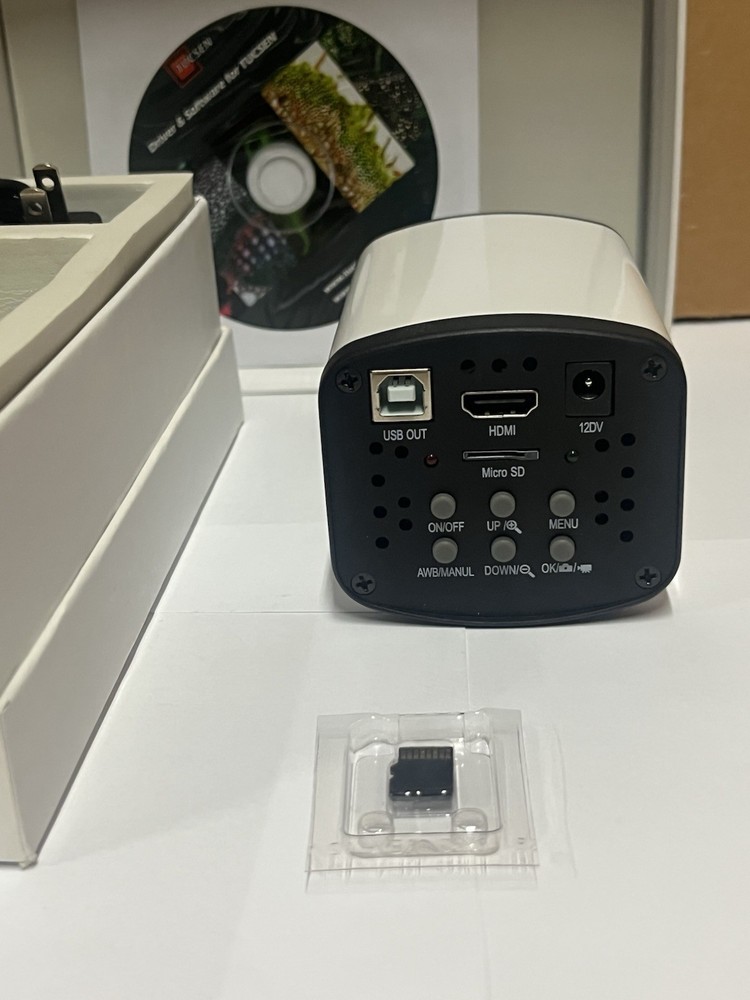 Tucsen USB2.0 H Series Microscope Camera With Software & SD Card