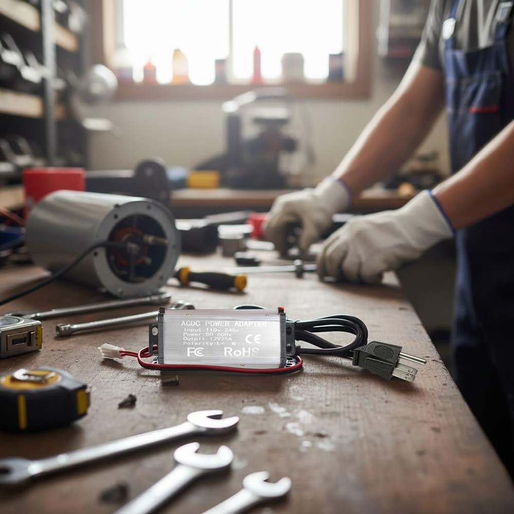 300W Power Converter 110v AC to 12v DC Stable Power Supply for RVs Campers SUV