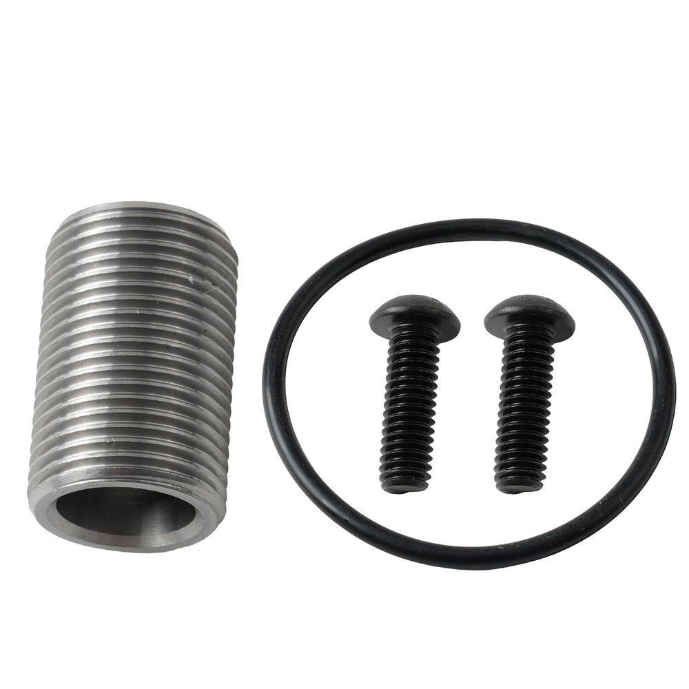 Oil Filter Bypass Adapter 23775; Bypass Eliminator for Chevy SBC, BBC