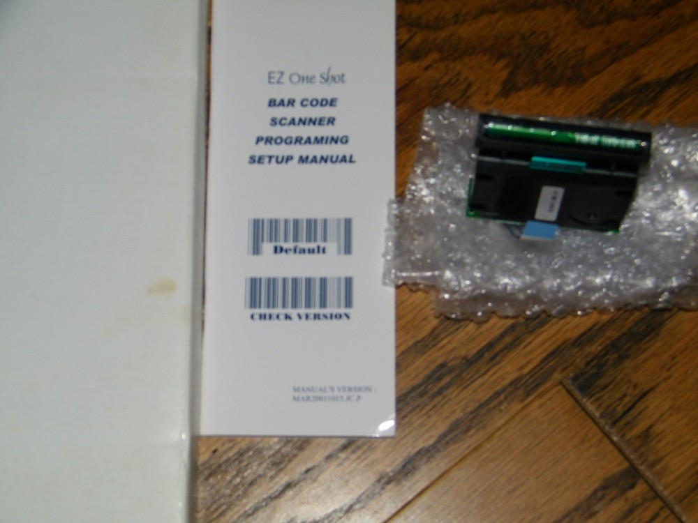 IDTech EZ One Shot USB CCD Barcode Scanner Replacement Scanner NIB