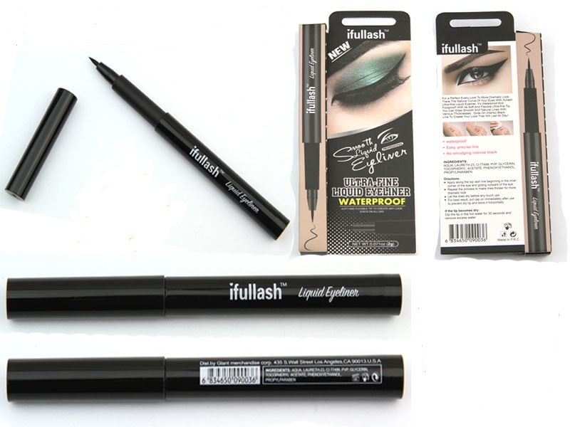 ifullash Ultr-Thin Liquid Eyeliner - Black