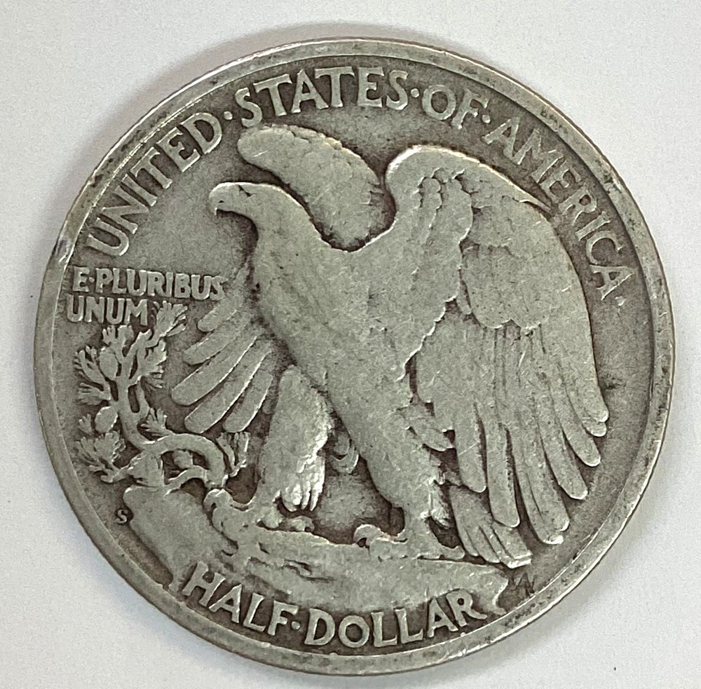 1945-S Walking Liberty Half Dollar