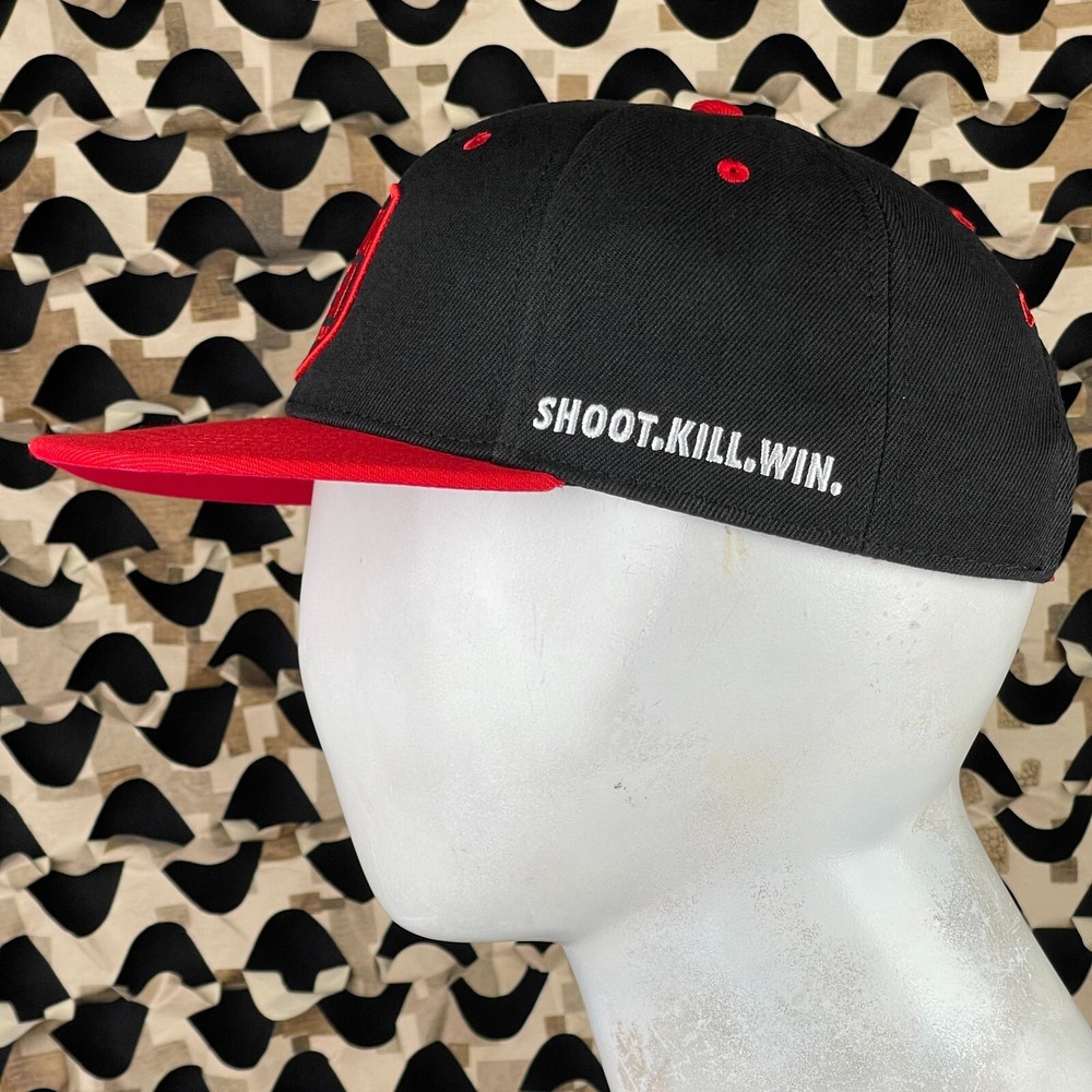 NEW Dye Ironmen Snap Back Hat - Black/Red