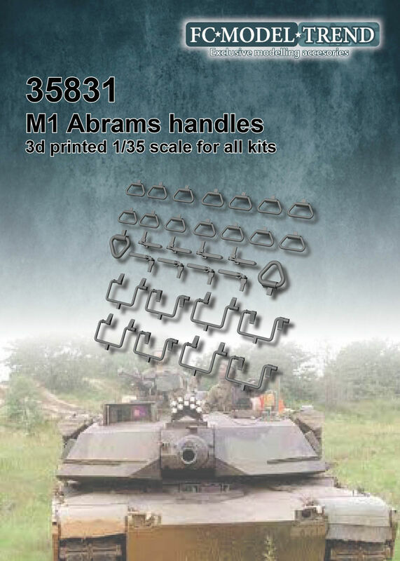 FC Model Trend 1/35 M1 Abrams, Handles and Levers