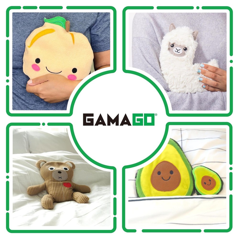 GAMAGO Peach Heating Pad & Pillow Huggable