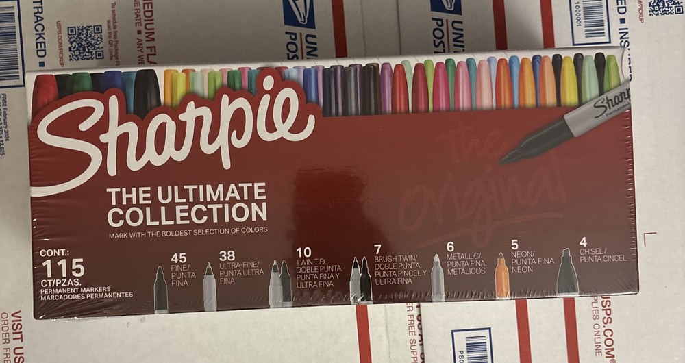 Sharpie Permanent Markers Ultimate Collection Fine and Ultra Fine Points C83