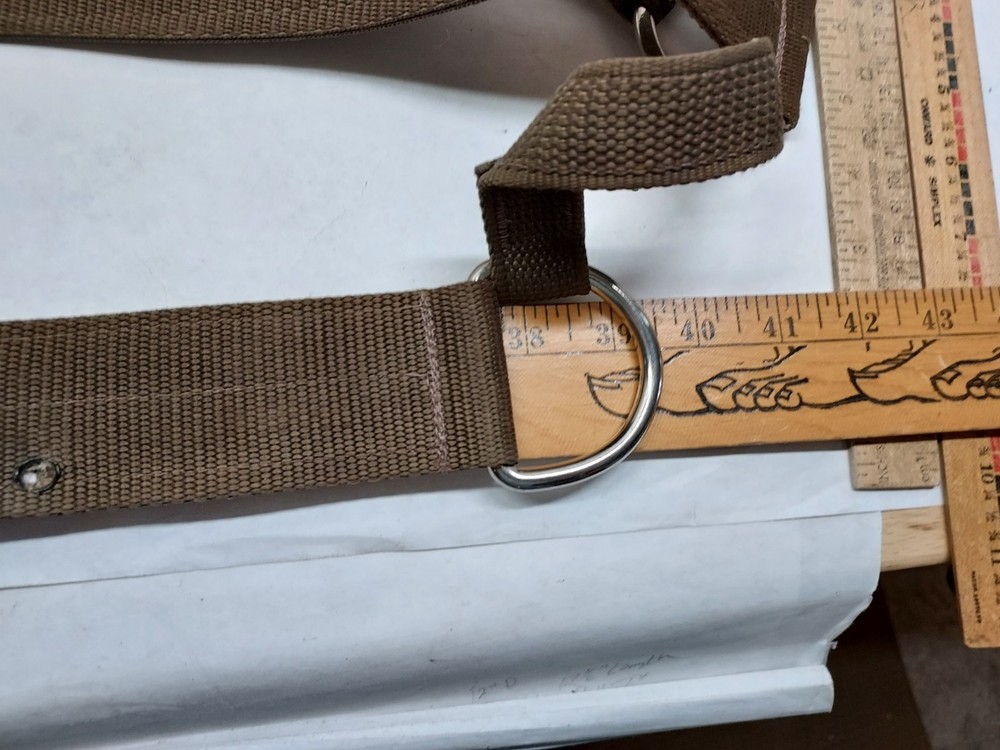 Nylon Sawbuck Saddle straps