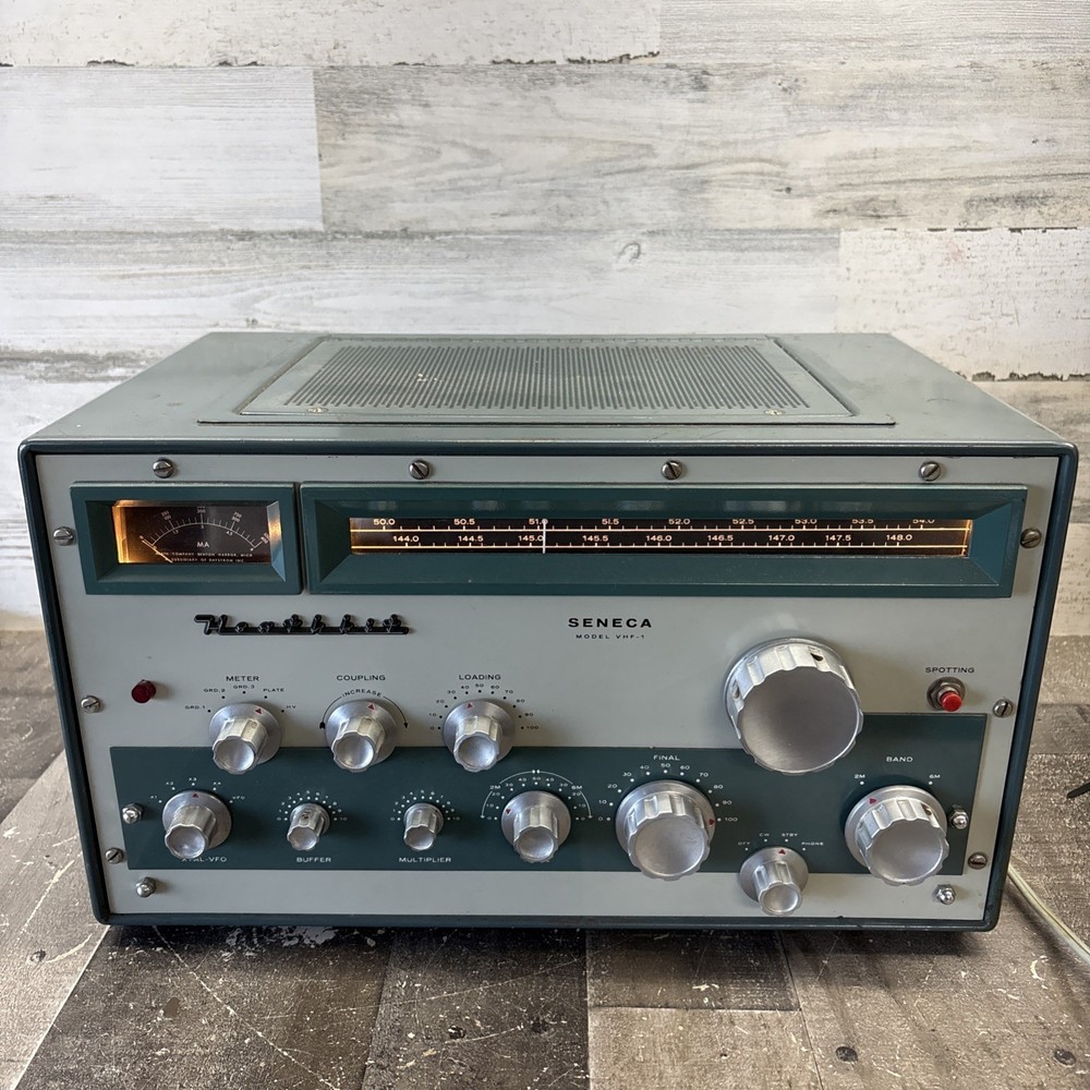 Heathkit Seneca VHF-1 Transmitter Powers On