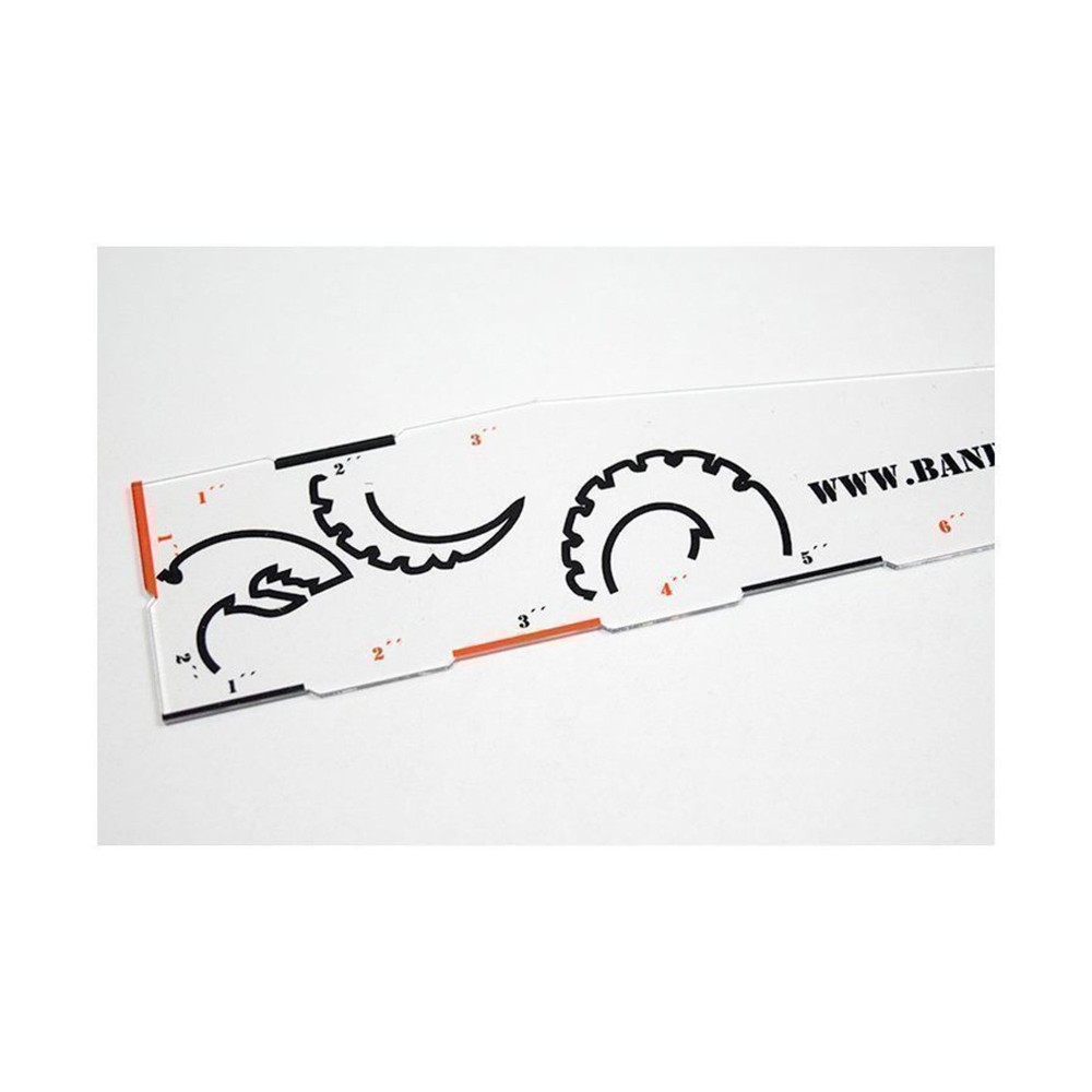 Bandua Warhammer Accessory 9" Ruler - The Devourer New