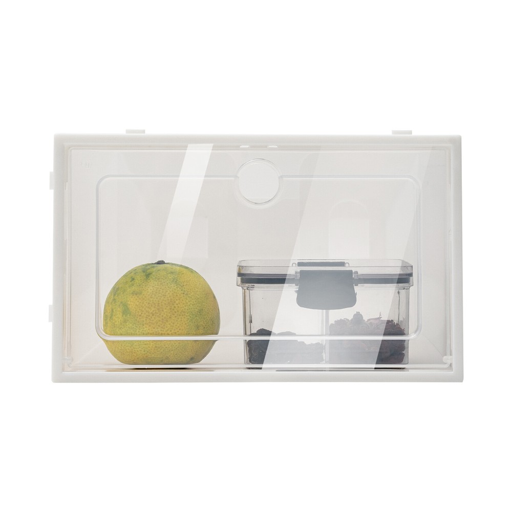 24PCs Foldable Sneaker Shoe Storage Boxes Plastic Stackable cabinet Organizer