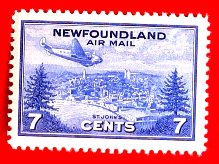 Canada Newfoundland C19 Air Mail Stamp - Labrador Issue MH